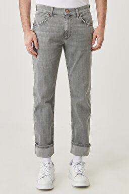 Regular Straight Fit Greensboro Esnek Jean Pantolon - Granite-W15Q8929U (görsel 3)