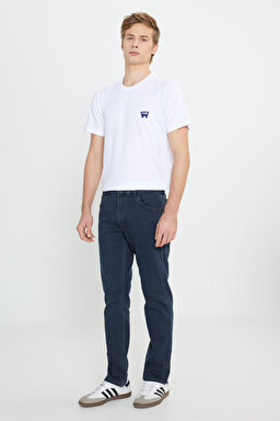 Greensboro Regular Straight Fit Düşük Bel Denim Esnek Jean Kot Pantolon - Blue-W15QLT35X (görsel 2)