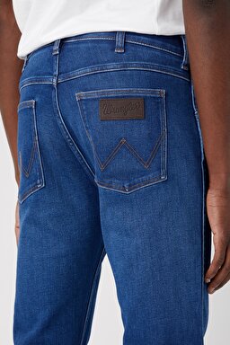 Regular Straight Fit Normal Kesim Düşük Bel Mavi Esnek Greensboro Jean Denim Kot Pantolon - Olympia-W15QMJ400 (görsel 4)