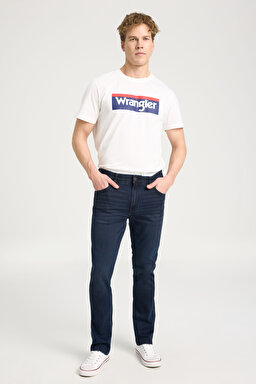 Regular Fit Normal Kesim Düşük Bel Düz Paça Lacivert Greensboro Jean Kot Pantolon - Crown Blue-W15QMN398