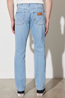 River Fit Dar Kesim Normal Bel Esnek Jean Kot Pantolon - Celeste-W17T03743E (görsel 5)