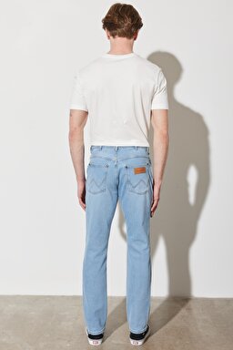 River Fit Dar Kesim Normal Bel Esnek Jean Kot Pantolon - Celeste-W17T03743E (görsel 6)