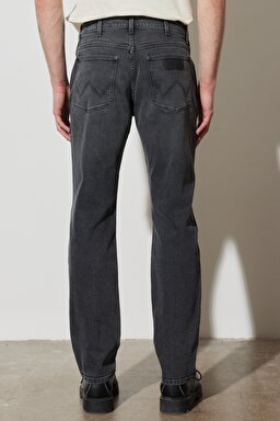 River Fit Dar Kesim Normal Bel Esnek Jean Kot Pantolon - Blackout-W17T29Z79 (görsel 7)