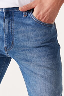 River Regular Fit Normal Kesim Normal Bel Açık Mavi Jean Kot Pantolon - Blue Creek-W17TJXZ81 (görsel 6)