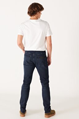 River Regular Fit Normal Kesim Normal Bel Koyu Mavi Esnek Jean Kot Pantolon - Dusky Night-W17TMI299 (görsel 7)