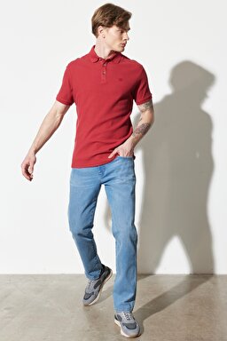 River Fit Dar Kesim Normal Bel Esnek Jean Kot Pantolon - Cool Twist-W17TYLZ70 (görsel 3)