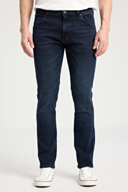 Larston Slim Fit Dar Kesim Düşük Bel Lacivert Esnek Jean Kot Pantolon - Dusky Night-W18S032299 (görsel 4)