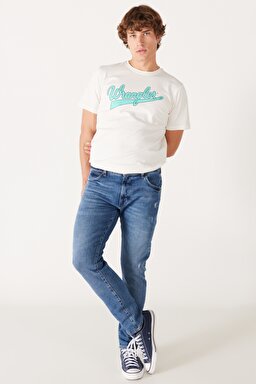 Larston Slim Fit Dar Kesim Düşük Bel Mavi Esnek Jean Kot Pantolon - Be Cool-W18S033Z91 (görsel 2)