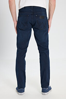 Slim Fit Dar Kesim Düşük Bel Normal Paça Larston Lacivert Esnek Jean Denim Pantolon - Midnight Rodeo-W18S4014805 (görsel 5)