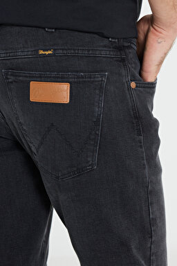 Larston Slim Tapered Dar Kesim Düşük Bel Siyah Esnek Jean Kot Pantolon - Authentic Black-W18S8912V (görsel 6)