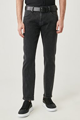 Larston Slim Tapered  Dar Kesim Jean Pantolon - Black Lightning-W18S8930A