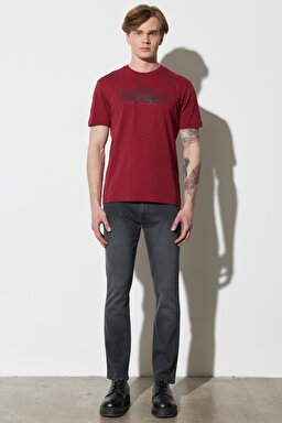 Larston Slim Fit Dar Kesim Düşük Bel Esnek Jean Kot Pantolon - Ashes-W18SBY43A (görsel 3)