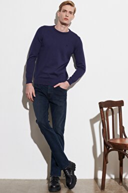 Larston Slim Fit Düşük Bel Denim Esnek Jean Kot Pantolon - Black-W18SLR41J (görsel 2)