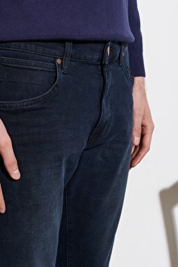 Larston Slim Fit Düşük Bel Denim Esnek Jean Kot Pantolon - Black-W18SLR41J (görsel 5)