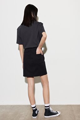 Regular Fit Normal Kesim Etek - Black-W211015001 (görsel 5)
