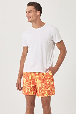 Deniz Şortu - Orange-W211039700