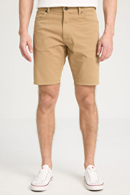 Regular Fit Normal Kesim Şort - Beige-W211205614 (görsel 4)