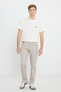 Arizona Straight Fit Normal Bel 5 Cep Esnek Pantolon - Light Blue-W211842013