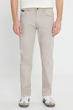 Arizona Straight Fit Normal Bel 5 Cep Esnek Pantolon - Light Blue-W211842013 (görsel 3)