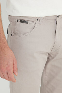 Arizona Straight Fit Normal Bel 5 Cep Esnek Pantolon - Light Blue-W211842013 (görsel 5)
