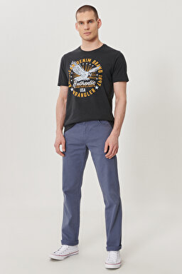 Arizona Straight Fit Normal Bel 5 Cep Esnek Pantolon - Indigo-W211842TF