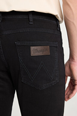 Arizona Straight Fit Normal Bel Denim Esnek Jean Kot Pantolon - Black Eagle-W211843008 (görsel 4)