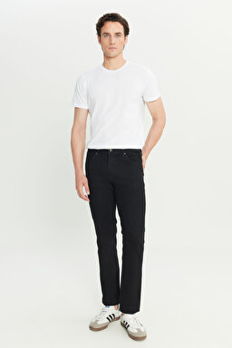 Arizona Straight Fit Normal Bel Denim Esnek Jean Kot Pantolon - BlackEagle-W21184308