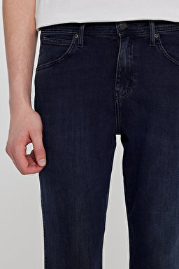 Arizona Straight Fit Normal Bel Denim Esnek Jean Kot Pantolon - Mid Blue-W211844396 (görsel 4)