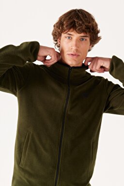 Regular Fit Normal Kesim Polar - Khaki-W212239801 (görsel 5)