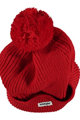 Kırmızı Bere - Red-W212293600 (görsel 2)