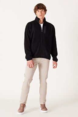 Regular Fit Normal Kesim Polar - Black-W212981001 (görsel 7)
