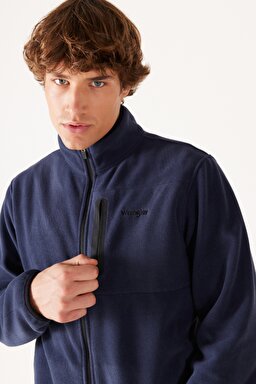 Regular Fit Normal Kesim Polar - Navy-W212981410 (görsel 4)