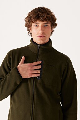Regular Fit Normal Kesim Polar - Khaki-W212981801 (görsel 6)