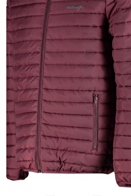Regular Fit Normal Kesim Mont - Wine-W212986810 (görsel 4)