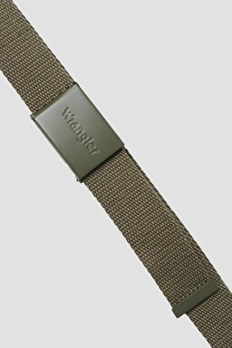 Koyu Haki Kemer - Khaki-W221445801 (görsel 2)