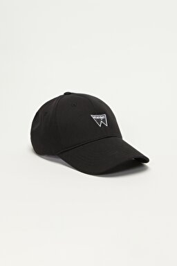 Wrangler Siyah Kep Şapka - Black-W221473001 (görsel 2)