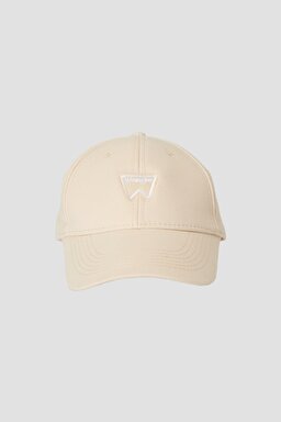 Bej Kep Şapka - Beige-W221473614