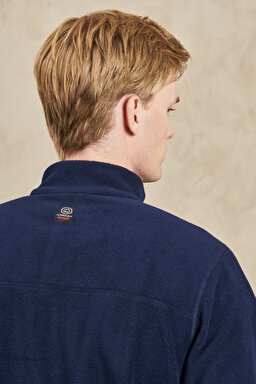 All Terrain Gear Regular Fit Yarım Fermuarlı Lacivert Polar - Navy-W222573410 (görsel 5)