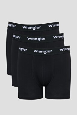 Jackhammer Regular Fit Siyah Logolu 3'lü Boxer Paketi - Multi-W222586900