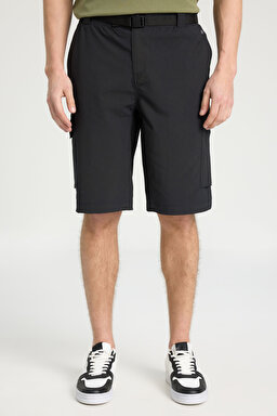 All Terrain Gear Regular Fit Normal Kesim Siyah Şort - Black-W231705001 (görsel 6)