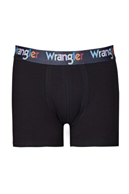 Regular Fit Normal Kesim Siyah Tekli Boxer - Black-W231756001
