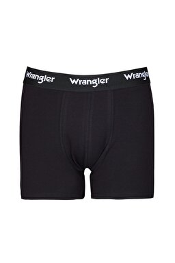 Regular Fit Normal Kesim Siyah Tekli Boxer - Black-W231761001