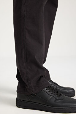 Regular Fit Normal Kesim Normal Bel Düz Paça Antrasit Erkek Kargo Pantolon - Anthracite-W231802003 (görsel 5)