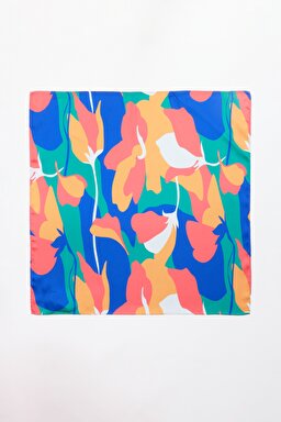 Renkli Desenli Bandana - Multi-W231811900