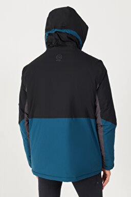 All Terrain Gear Regular Fit Normal Kesim Kapüşonlu Siyah Mont - Black-W232216001 (görsel 8)