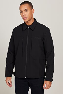 All Terrain Gear Regular Fit Normal Kesim Siyah Ceket - Black-W232237001 (görsel 3)