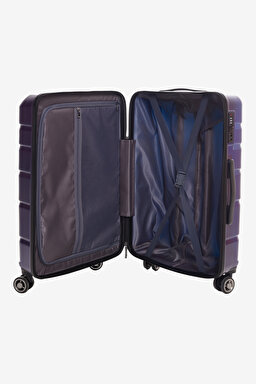 Büyük Boy Lacivert Valiz - Dark Blue-W2421807408L (görsel 3)