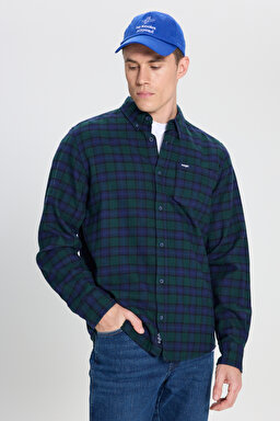 Regular Fit Normal Kesim %100 Pamuk Çok Renkli Gömlek - Multi-W242426900