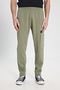 Regular Fit Normal Kesim Haki Sweatpant Eşofman Altı - Ivy Green-W242735XIX (görsel 3)