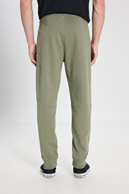 Regular Fit Normal Kesim Haki Sweatpant Eşofman Altı - Ivy Green-W242735XIX (görsel 5)